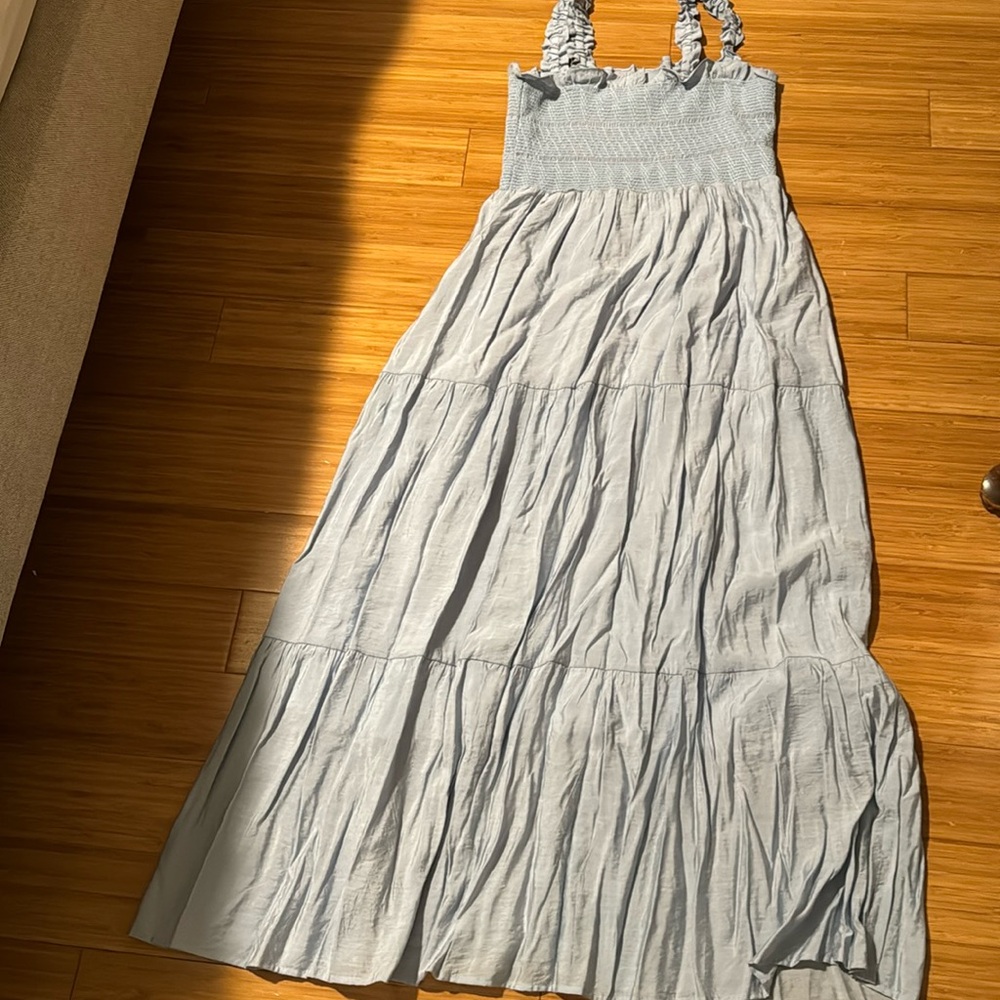 Gestuz light blue dress